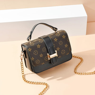 

Shangxin Womens Bag Korean Edition Chaozhou Single Shoulder Slant Bag Fashion Summer Ladies Hundred Chain Bag