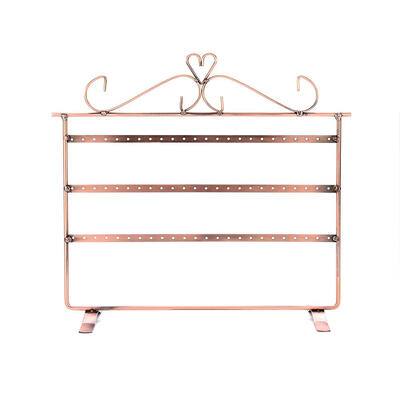 

Wrought Iron Necklace Earrings Rings Bracelets Display Rack Metal Stand
