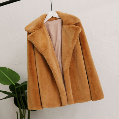 

Roseonmyhand Women Winter Warm Thick Coat Solid Overcoat Outercoat Jacket Cardigan Coat