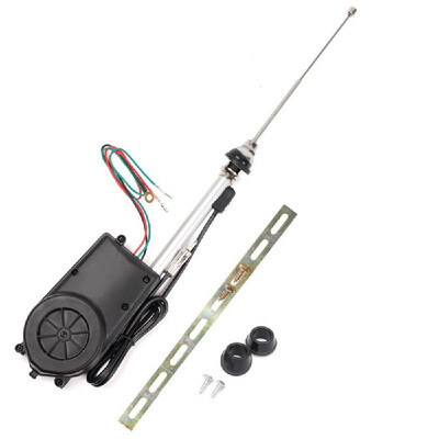 

Universal Waterproof 12V Auto Car Power Electric Roof Aerial AM FM Radio Stereo Mast Automatic Power Booster Antenna
