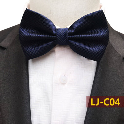 

Source off-the-shelf polyester material plaid plain mens bow tie wedding bow tie