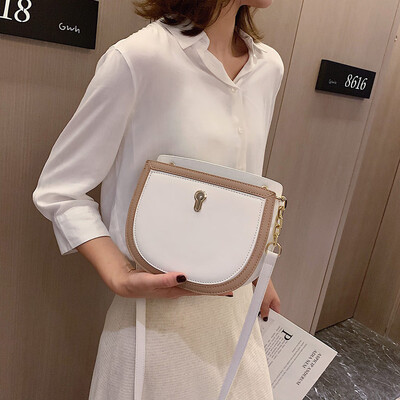 

Tailored Womens Bag Bucket Bag Shoulder Bag Color Stitching Crossbody Bag