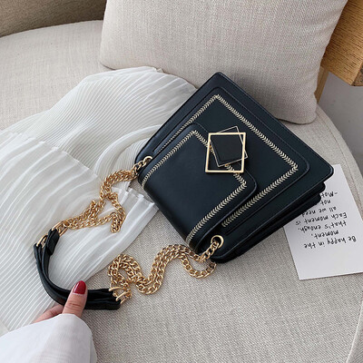 

Summer high fashion chain bag 2019 new Korean version of popular shoulder bag fashion casual messenger bag tide