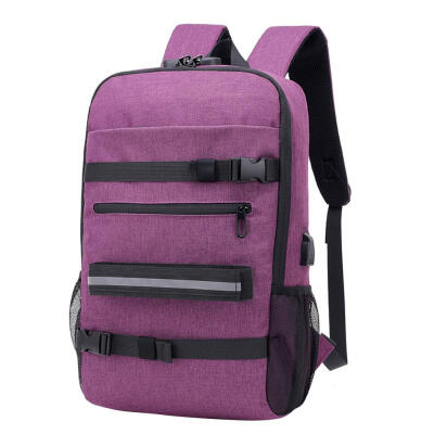 

USB Charging Anti Theft Backpack Polyester Travel Bag Package for Outdoor