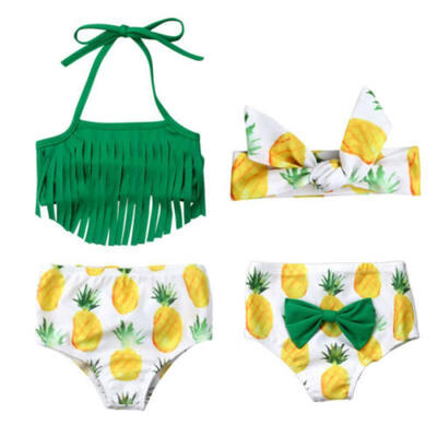 

Newborn Baby Girl Tassel Top Shorts Swimwear Swimsuit Bathing Suit Beachwear USA