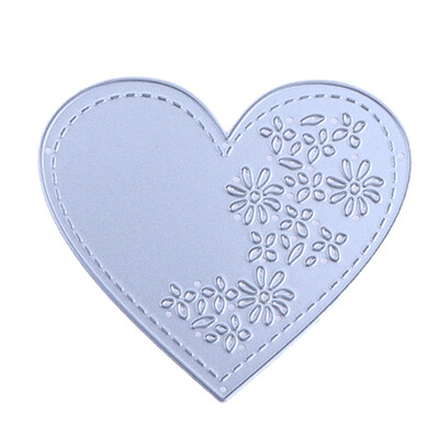 

Snow of Heart DIY Metal Scrapbook Craft Embroidery Cutting Die