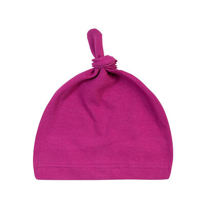 

0-24M Newborn Baby Boys Girls Warm Hat Kids Solid Color Beanies Knotted Cap