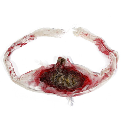 

New Hot Halloween blood bandage Large Intestine Death Baby Waist Bandage Tricky Scary Props for Haunted House Bar KTV Decorations
