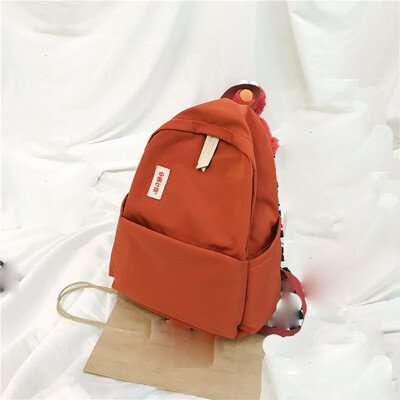 

Backpack Female Fashion Bag Nylon Small Fresh Bag Travel Wild Simple Backpack