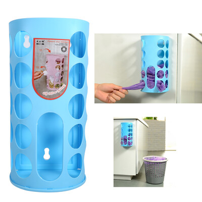 

Household Useful Wall Mounted Shopping Plastic Carrier Bag Storage Container Holder Organizer Wall Mount Carrier Bag Storage