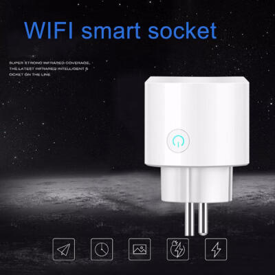 

BSD23 EU Smart Socket Wireless Smart Plug With 8 Timers Works With Alexa Google Home