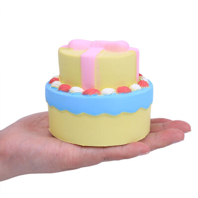 

Gotoamei Jumbo Bow Cake Scented Super Slow Rising Kids Toy Stress Reliever Toy