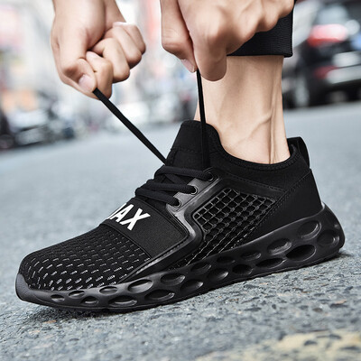

High-elastic rubber-plastic shock-absorbing sports shoes for wear-resistant shoes wear-resistant running shoes breathable t