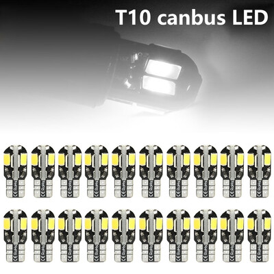 

Car Accessary 20pcs T10 Led Canbus Error Free White Car Interior Design 20xT10 Canbus LED