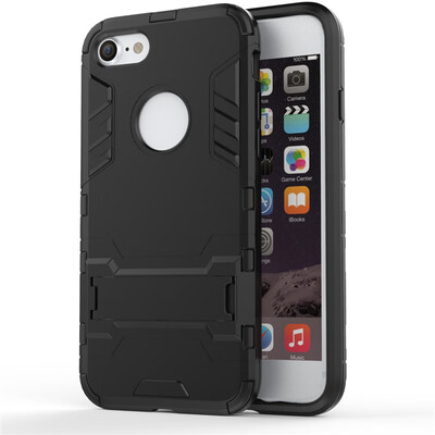 

Goowiiz Phone Case For Iphone 786 Plus6s Plus7 Plus8 Plus Armor PC TPU Silicone Hard Bracket Double Protection