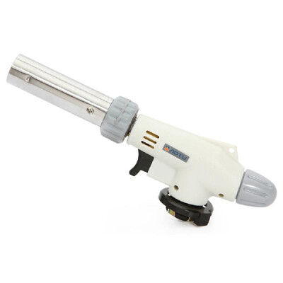 

360° Rotatable Reliable Safe Butane Gas Torch Burner Auto Ignition Camping BBQ Flamethrower Flame Lighter Outdoor Equipment