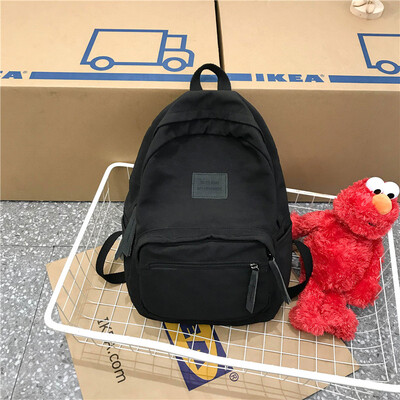 

ins bag girl son campus Korean version of high school students double-shoulder bag large-capacity Sen department ancient sense gir