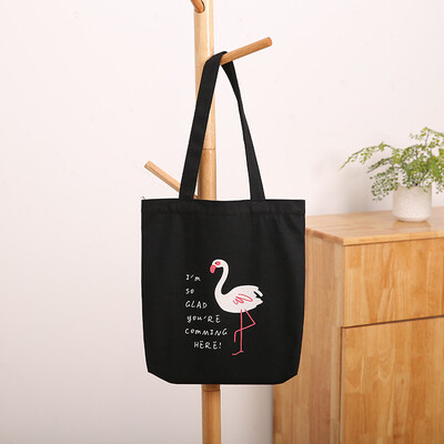 

Canvas bag female canvas single shoulder ins Korean version student canvas bag