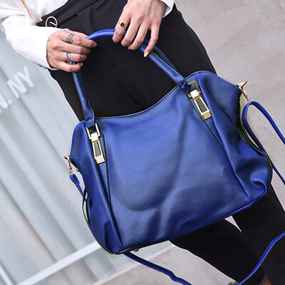 

Tailored Fashion Women Leather Handbag Shoulder Bag Crossbody Bag Tote Bag Black