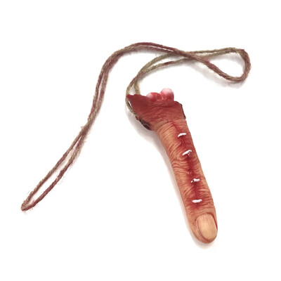 

Rope Fake Broken Finger Hand Foot Bloody Severed Broken Body Parts Scary Halloween Horror Props Party Decoration Gadgets