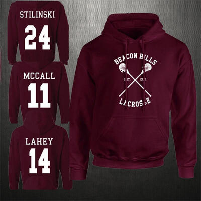 

Beacon Hills Lacrosse Hoodie Teen Wolf McCall Stilinski Lahey Unisex Sweatshirt