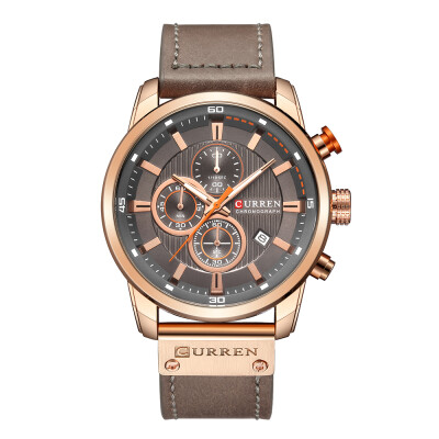 

Curren High Quality Watch Quartz Wrist Analog Digital Leather Fashion Casual Business Men Sports Watches