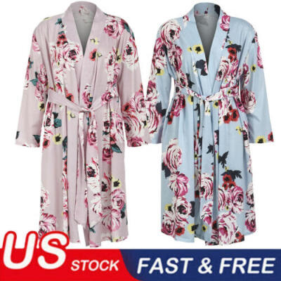 

Women Maternity Dress Nursing Nightgown Breastfeeding Nightshirt Loose Sleepwear