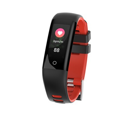 

YKSO Color LCD Screen Heart Rate Blood Pressure Monitor Smart Bracelet Pedometer Sports Fitness Smart Wristband for IOSAndroid