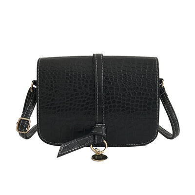 

Retro Solid Shoulder Handbags Alligator Pattern Women Crossbody Casual Bags