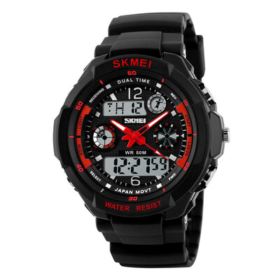 

SKMEI Sports Shock Resistant Men LED Military Digital Quartz Watche