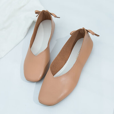 

Grandma Fang shoes female spring 2019 new fairy student flat shoes chic Mary Jane shallow shoes retro