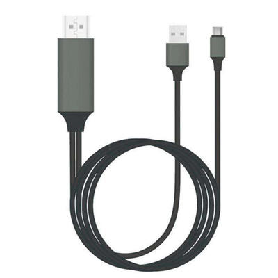 

IPH-035 Type C To HDMI Adapter Cable With USB Charging Connector