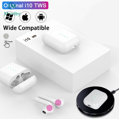 

Original i10 tws Wireless Headphones Air Bluetooth Earphone Auriculares Earbuds Headset Touch control For iPhone Samsung Xiaomi