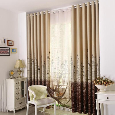 

Castle Blackout Curtain Window Shading Screen Cloth Bedroom Curtain