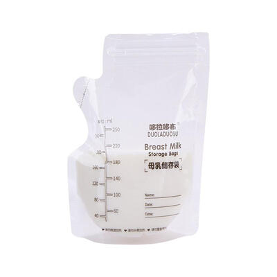 

10pcs Baby Food Breast Milk Storage Bags 250ml BPA Free Feeding Fresh Bags