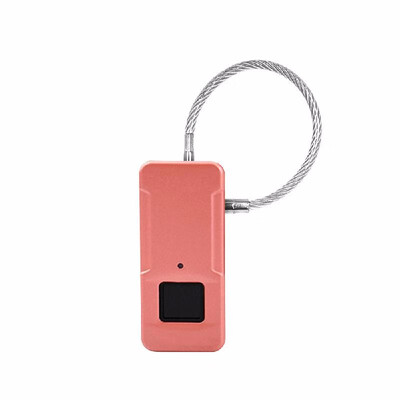 

Bag Lock Mini Portable Fingerprint Lock Smart Intelligent Outdoor Bag Handbag Anti Theft Lock Waterproof Protection Excellent Reco
