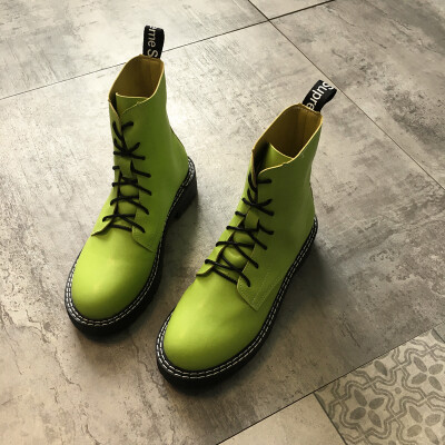 

European&American retro Martin boots British fashion new autumn leisure handsome student locomotive boots