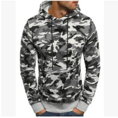 

Men Hoodie Jacket Hooded Coat Long Sleeve Pullover Jumper Top Sweater Sweatshirt