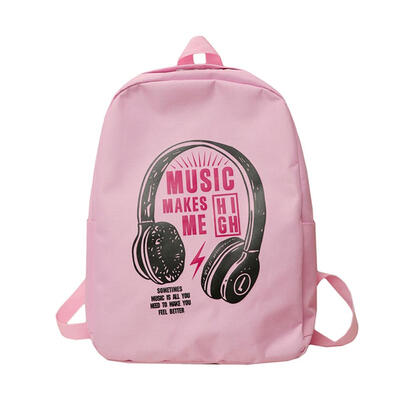 

Fashion Printing Travel Backpacks Women Men School Bags Canvas Knapsack