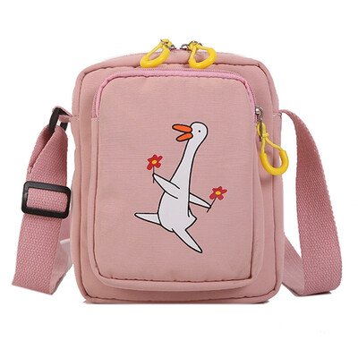

Japanese Harajuku Academy Style Soft Sister Joker Sailing Cloth Bags Popular Student Bags Ugly Meng Hanging Small Bag Woman