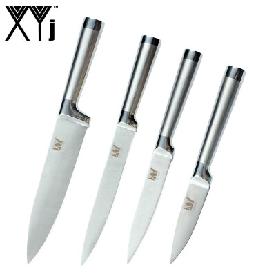 

XYj Kitchen Cooking Knives Stainless Steel Knife Stainless Steel Handle Chef Knife Fruit Vegetable Bread Meat Cooking Tools