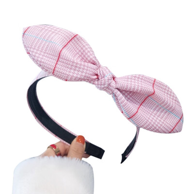 

Women Girl Floral Bowknot Headband Bohemian Retro Vintage Wristband Casual Ladies Hairband