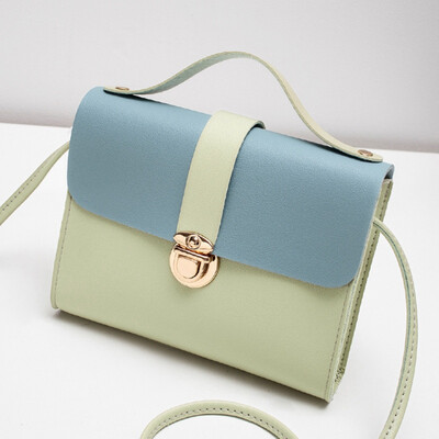 

New Fashion Casual Color Women Matching Shoulder Mobile Phone Bag Ladies Small Fresh Mini Change Crossbody Bags Hasp Hand