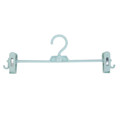 

Multifunction Hook Anti Slip Hanger Stacked Pants Rack with Pants Clip