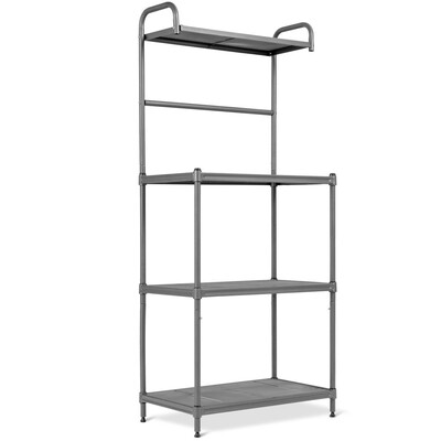 

4-Tier Bakers Rack Stand Shelves Kitchen Storage Rack Organizer