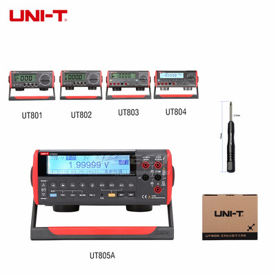 

UNI-T UT801 UT802 UT803 UT804 UT805A Desktop Digital Multimeter High Precision True RMS Liquid Crystal Display 199999 Counts