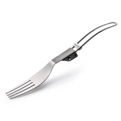 

Lightweight Half Polished Titanium Spoon Outdoor Camping Dinner Spoon