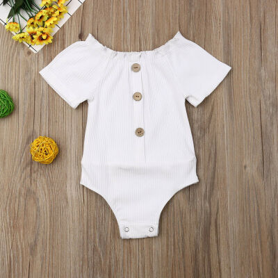 

Newborn Infant Toddler Baby Girl Boy Romper Bodysuit Jumpsuit Sunsuit Clothes