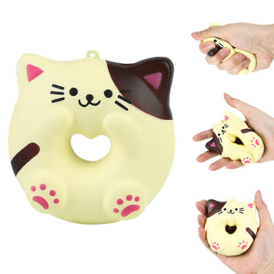 

Tailored Lovely Cat Doughnut Cream Scented Slow Rising Stress Adorable Toys