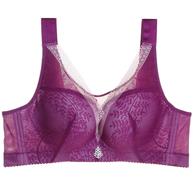 

〖Follure〗New Women Fixed Shoulder Strap Smooth Underwear Folded With Lace Adjustable Bra